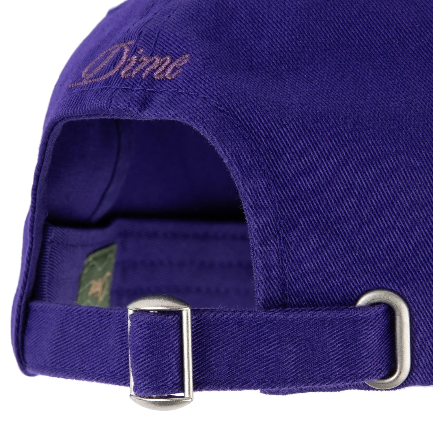 CURSIVE LOW PRO CAP / PURPLE/BLACK