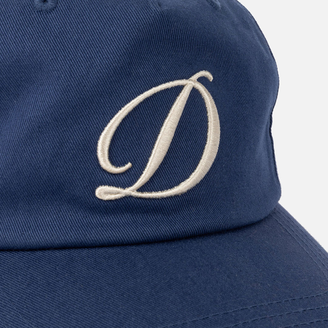 CURSIVE D WORKER CAP / MARINE