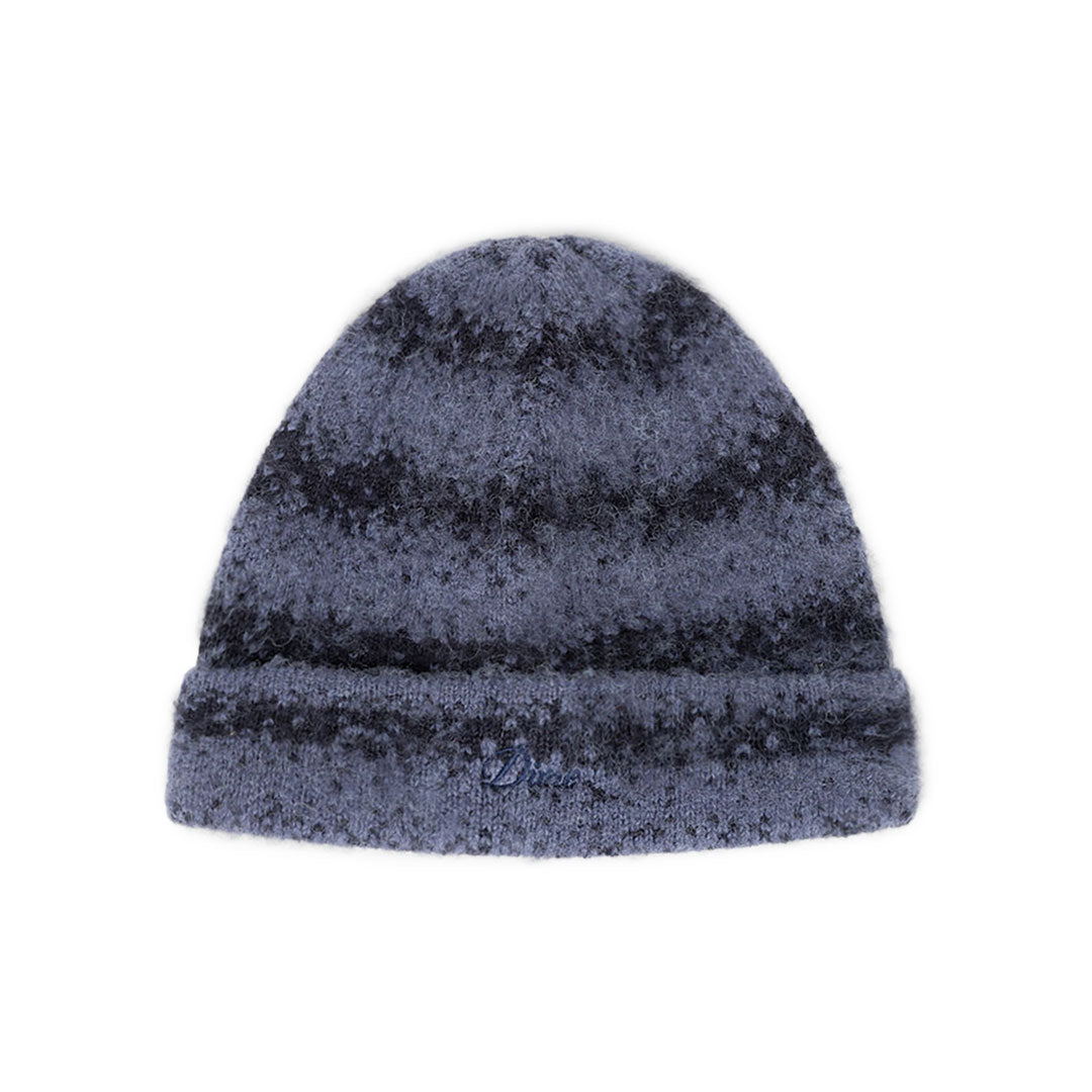DIME(ダイム)| MOHAIR STRIPED BEANIE / BLUE | スノーボード・スケートボードのTACTICS JAPAN