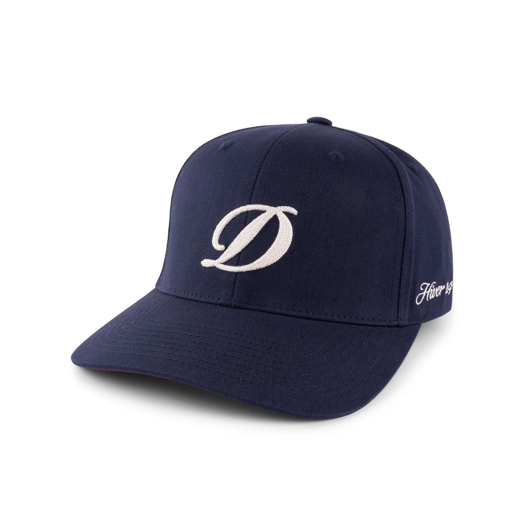 CURSIVE D FULL FIT CAP / NAVY
