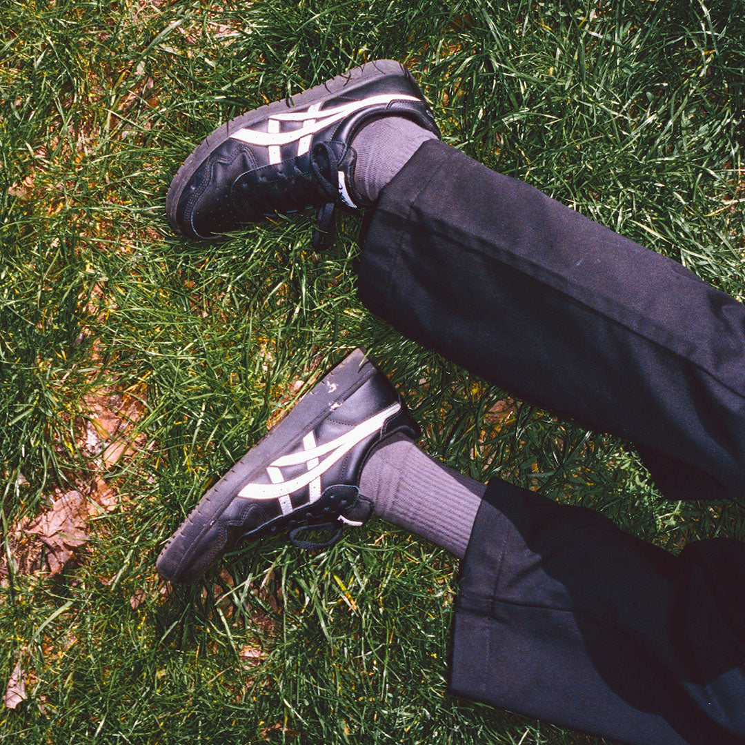 ASICS SKATEBOARDING(アシックス スケートボーディング)| JAPAN PRO / BLACK/PURE SILVER | スノーボード・スケートボードのTACTICS JAPAN