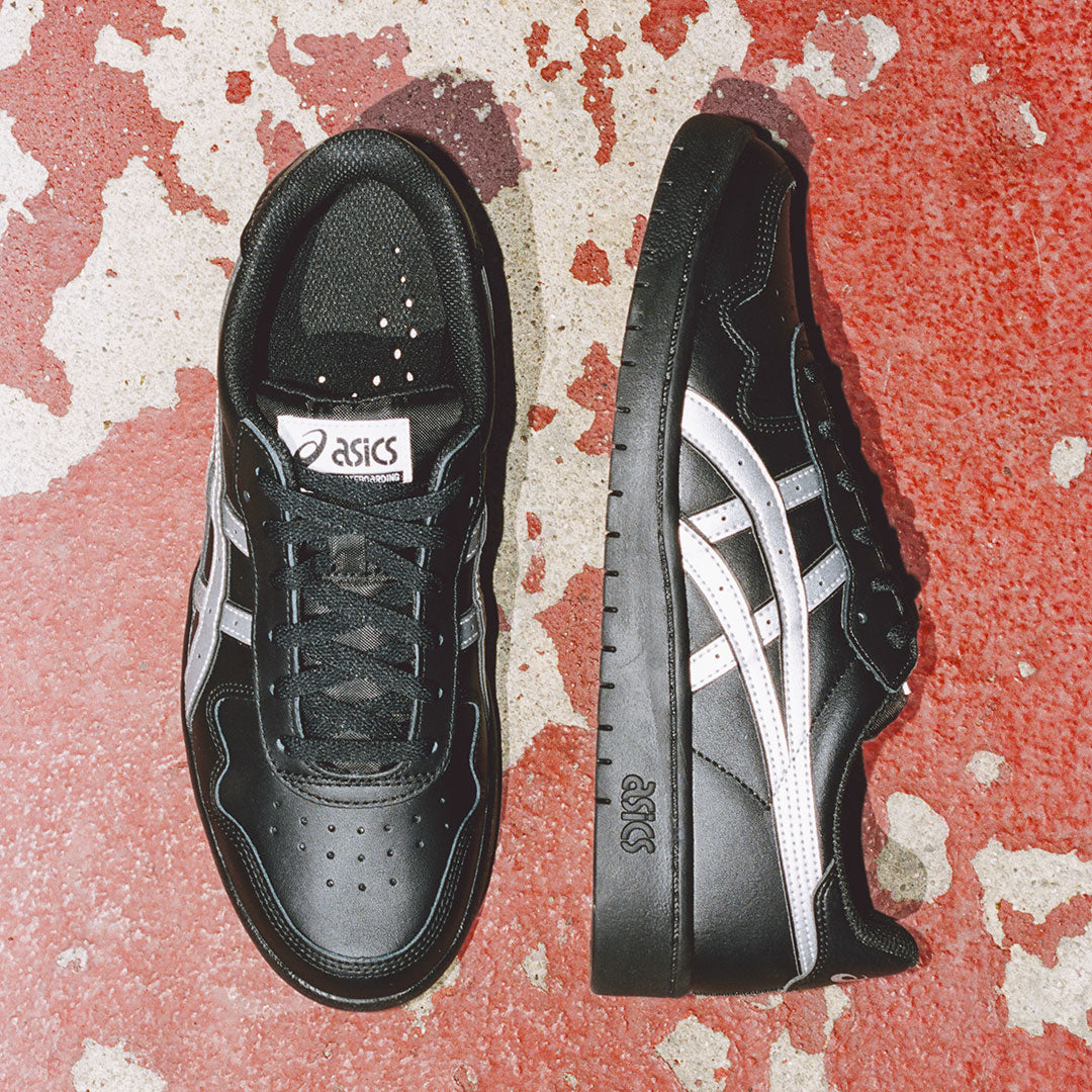 ASICS SKATEBOARDING(アシックス スケートボーディング)| JAPAN PRO / BLACK/PURE SILVER | スノーボード・スケートボードのTACTICS JAPAN
