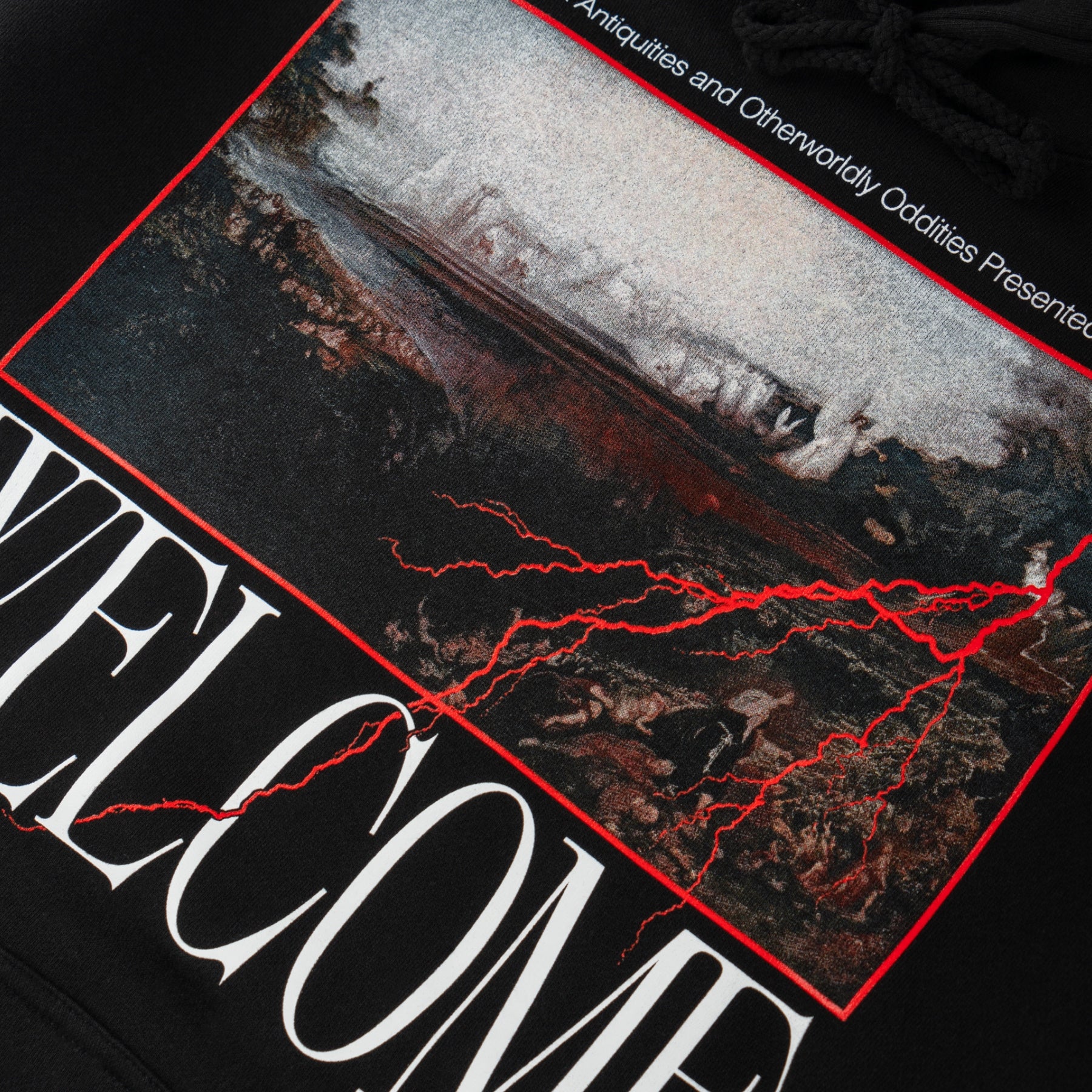 WELCOME SKATEBOARDS(ウェルカム スケートボード)| ANTIQUITIES L/S HOODIE / BLACK | スノーボード・スケートボードのTACTICS JAPAN
