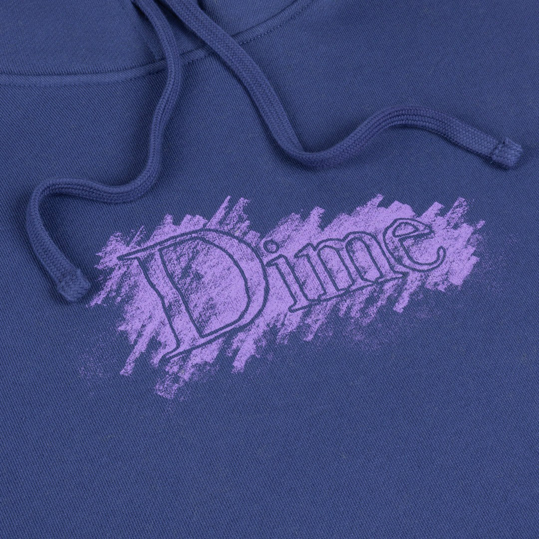 DIME MTL(ダイム モントリオール) | CLASSIC TREEHORN HOODIE / NIGHT BLUE | スノーボード・スケートボードのTACTICS JAPAN
