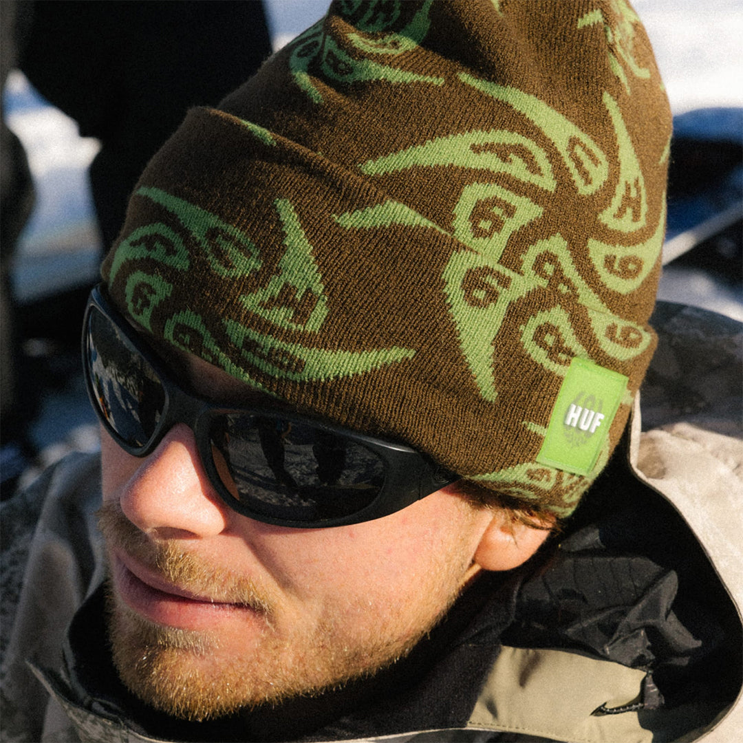 686 (シックス エイト シックス) | 686 X HUF BEANIE / HUF SWIRL | スノーボード・スケートボードのTACTICS JAPAN