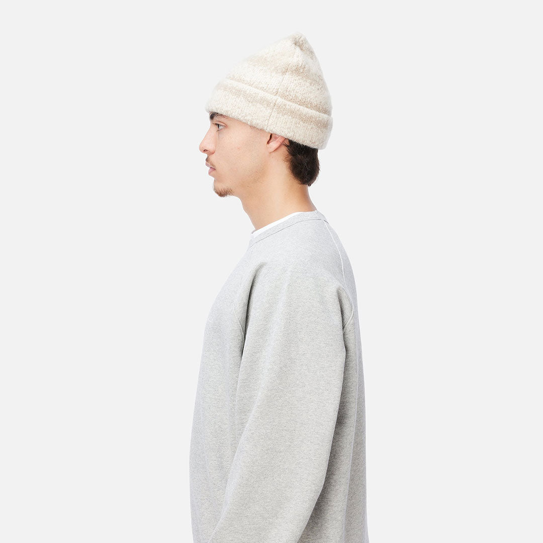 DIME(ダイム)| MOHAIR STRIPED BEANIE / CREAM | スノーボード・スケートボードのTACTICS JAPAN