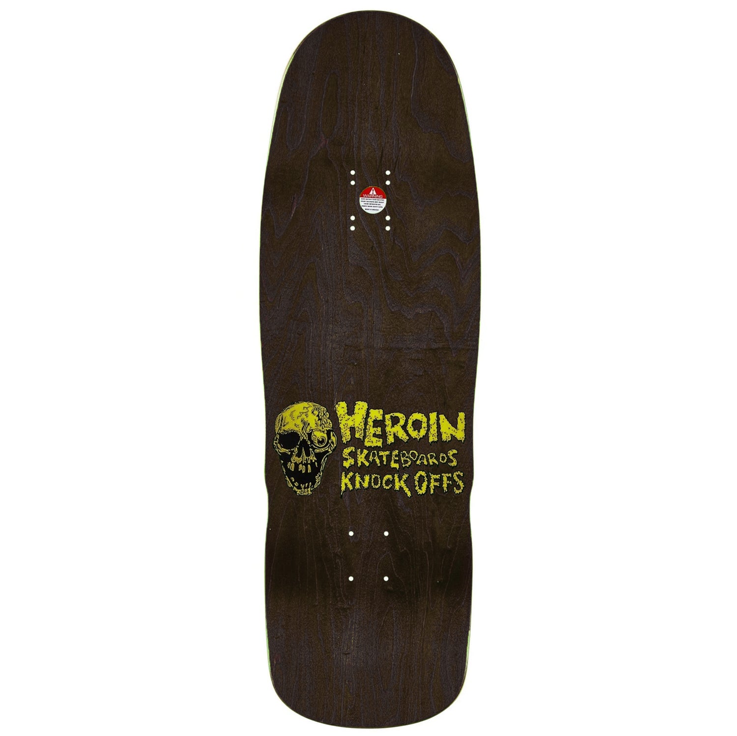 HEROIN SKATEBOARD(ヘロイン スケートボード)| DD KNOCK OFF DECK - 10.1 | スノーボード・スケートボードのTACTICS JAPAN