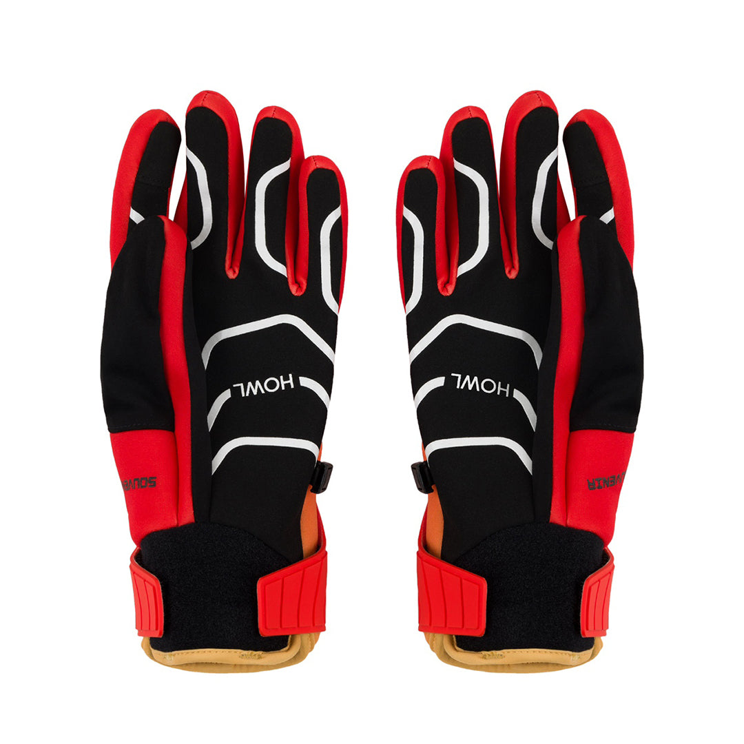 HOWL SUPPLY(ハウル サプライ)| SOUVENIR X HOWL GLOVE 2026 / FIRE RED | スノーボード・スケートボードのTACTICS JAPAN