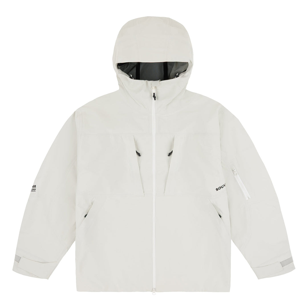 SOUVENIR SNOWBOARDING (スーベニア スノーボーディング)| 3 PLY RIPSTOP JACKET 2026 / MARSHMALLOW | スノーボード・スケートボードのTACTICS JAPAN