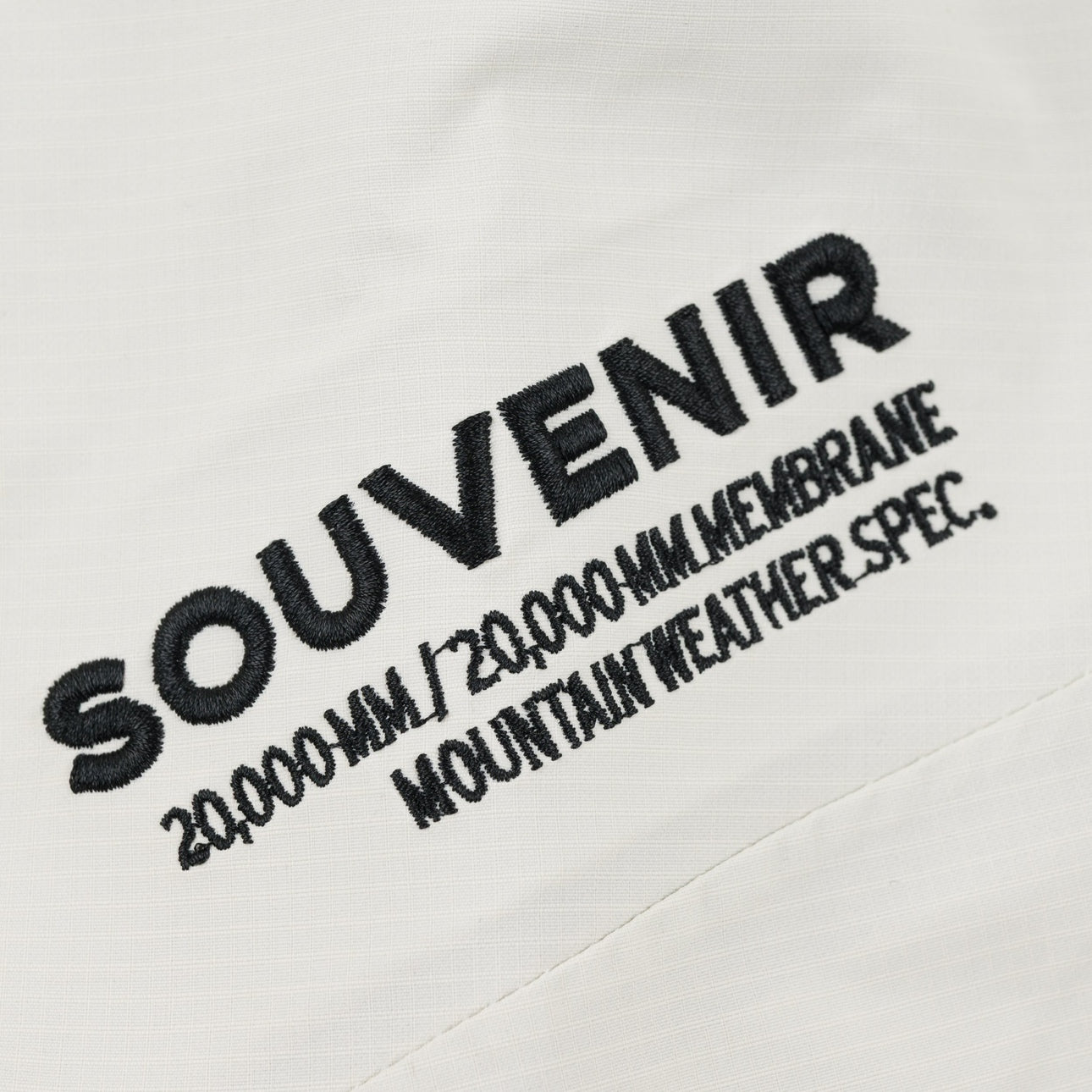 SOUVENIR SNOWBOARDING (スーベニア スノーボーディング)| 3 PLY RIPSTOP JACKET 2026 / MARSHMALLOW | スノーボード・スケートボードのTACTICS JAPAN