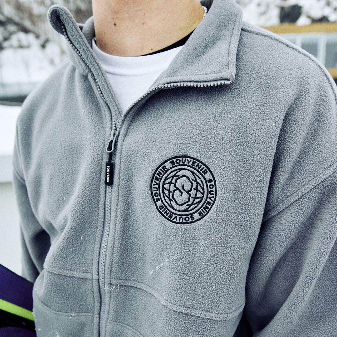 SOUVENIR SNOWBOARDING (スーベニア スノーボーディング)| TECH FLEECE ZIP UP / COOL GREY | スノーボード・スケートボードのTACTICS JAPAN