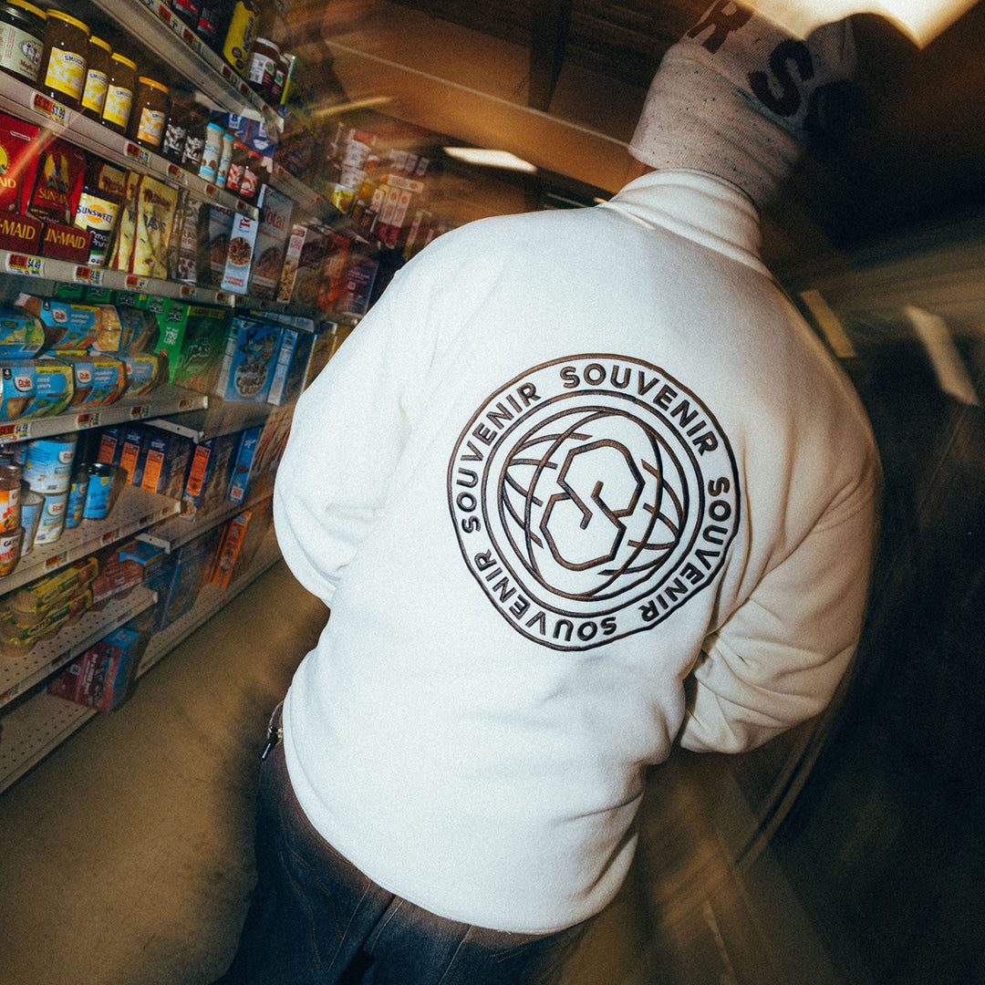 SOUVENIR SNOWBOARDING (スーベニア スノーボーディング)| TECH FLEECE ZIP UP / MARSHMALLOW | スノーボード・スケートボードのTACTICS JAPAN