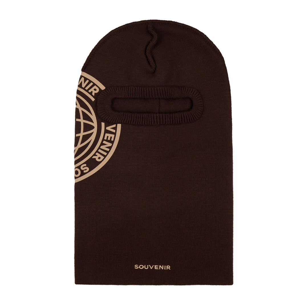 SOUVENIR SNOWBOARDING (スーベニア スノーボーディング)| PRINTED BURGULAR MASK 2026 / CHOCOLATE | スノーボード・スケートボードのTACTICS JAPAN