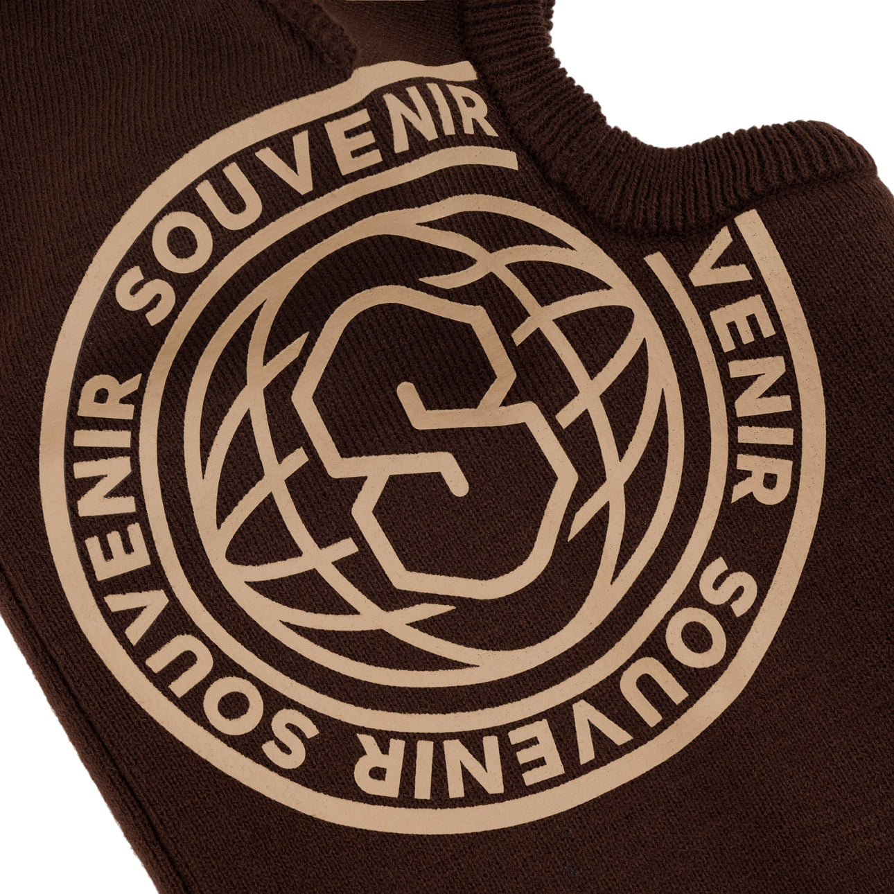 SOUVENIR SNOWBOARDING (スーベニア スノーボーディング)| PRINTED BURGULAR MASK 2026 / CHOCOLATE | スノーボード・スケートボードのTACTICS JAPAN