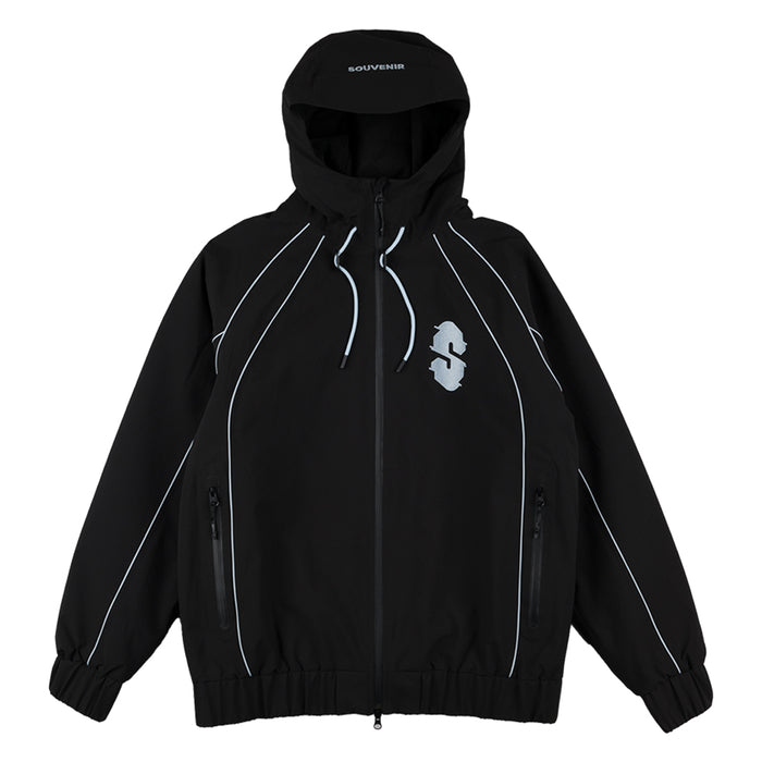 INSULATED TRACK JACKET / BLACK