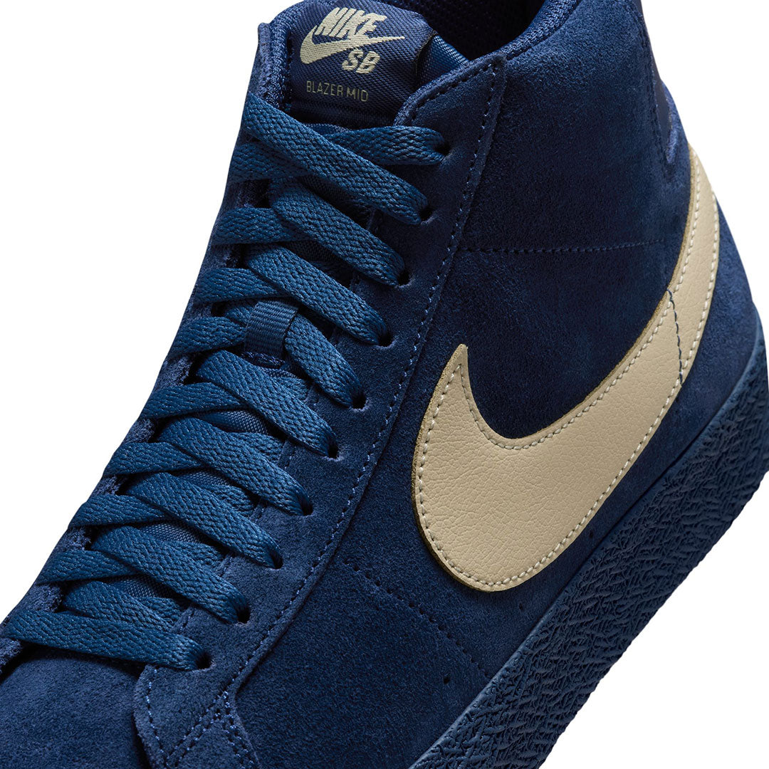 NIKE SB(ナイキ スケートボーディング)| NIKE SB ZOOM BLAZER MID / COASTAL BLUE/COASTAL BLUE/PALE YELLOW | スノーボード・スケートボードのTACTICS JAPAN