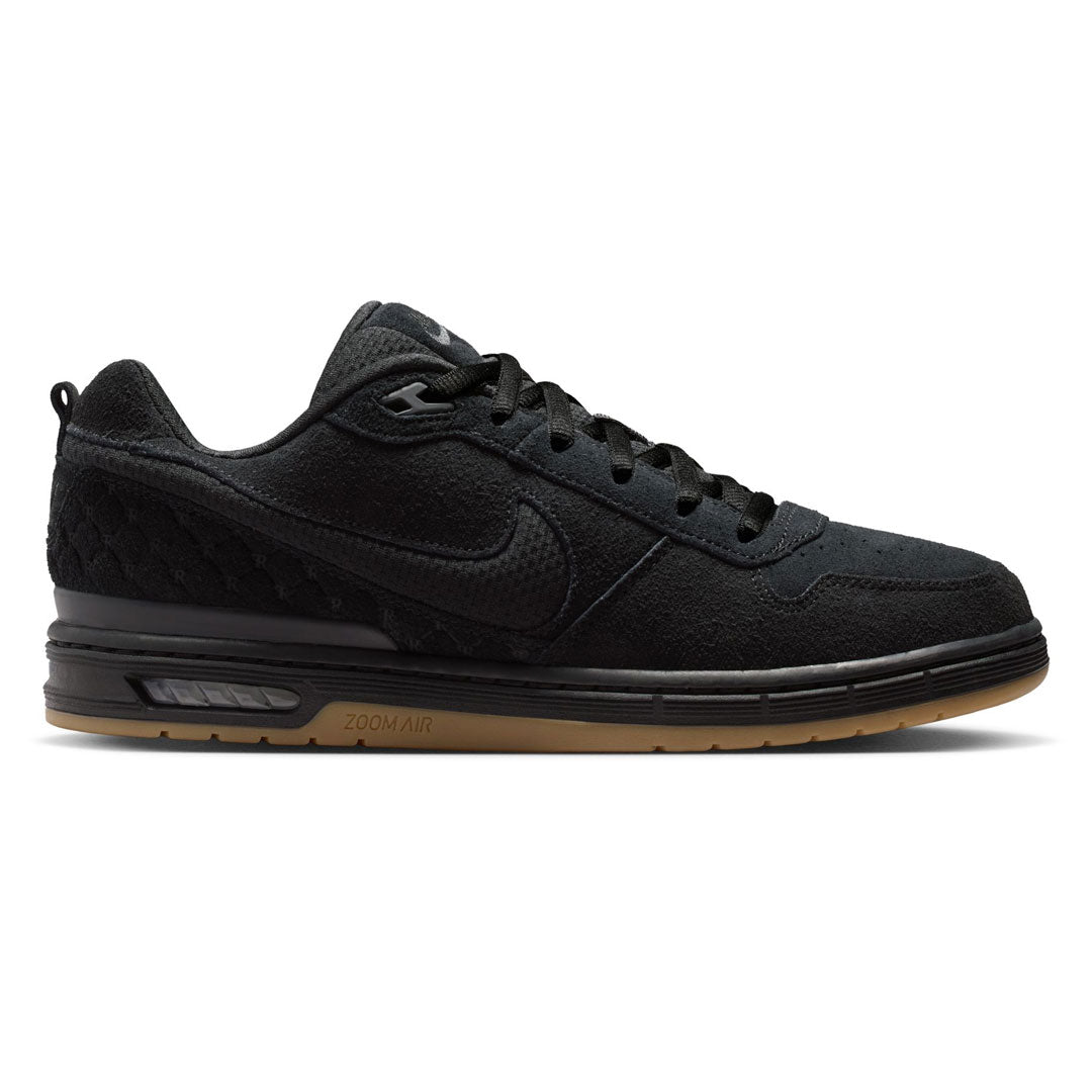 NIKE SB(ナイキ スケートボーディング)| NIKE SB PAUL RODRIGUEZ ZOOM AIR LOW / BLACK AND GUM LIGHT BROWN | スノーボード・スケートボードのTACTICS JAPAN
