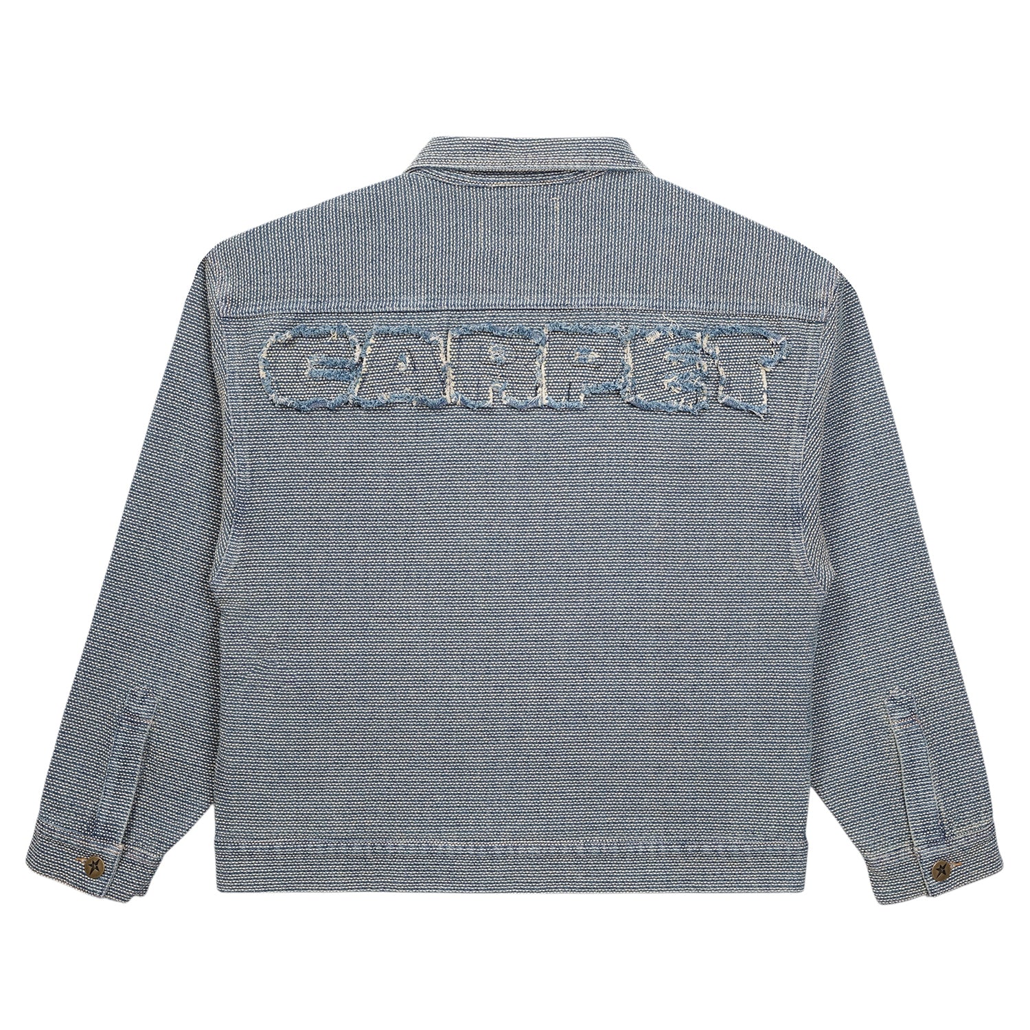 CARPET COMPANY(カーペット カンパニー)| INTERLOCK STITCH DENIM JACKET / BLACK | スノーボード・スケートボードのTACTICS JAPAN