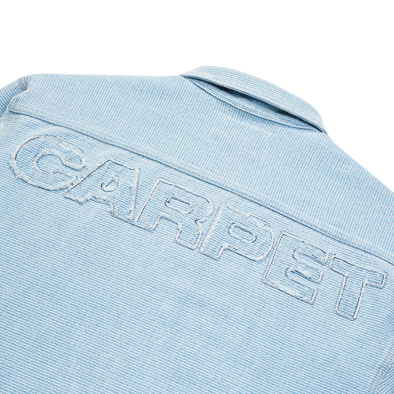 CARPET COMPANY(カーペット カンパニー)| INTERLOCK STITCH DENIM JACKET / BLUE | スノーボード・スケートボードのTACTICS JAPAN