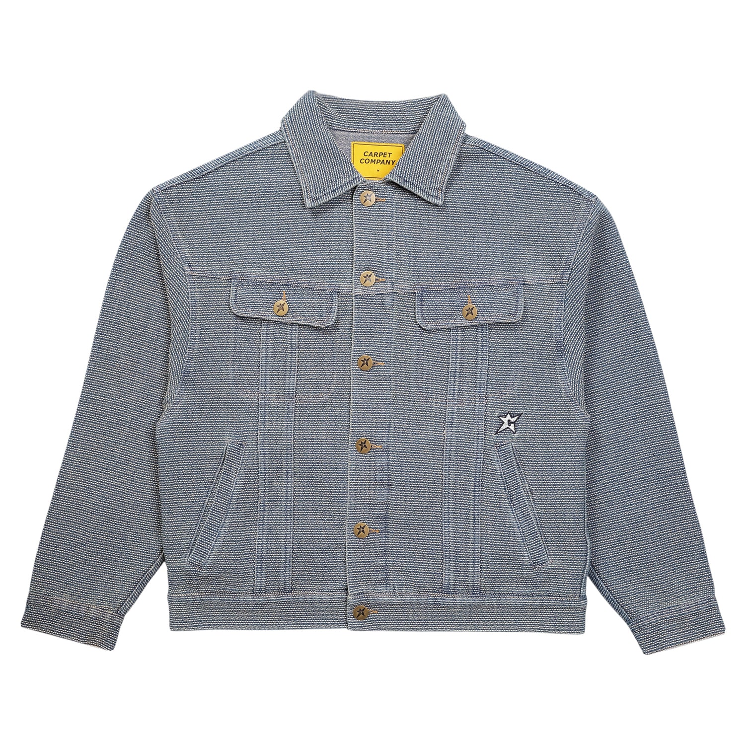 CARPET COMPANY(カーペット カンパニー)| INTERLOCK STITCH DENIM JACKET / BLACK | スノーボード・スケートボードのTACTICS JAPAN