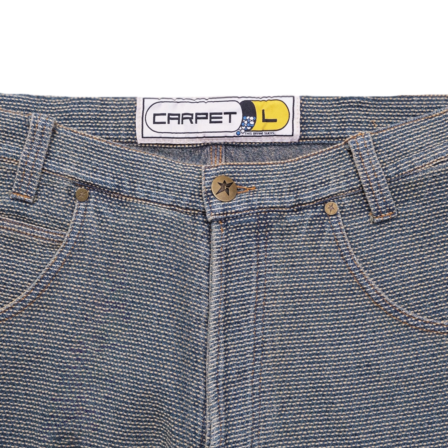CARPET COMPANY(カーペット カンパニー)| INTERLOCK STITCH DENIM / BLACK | スノーボード・スケートボードのTACTICS JAPAN
