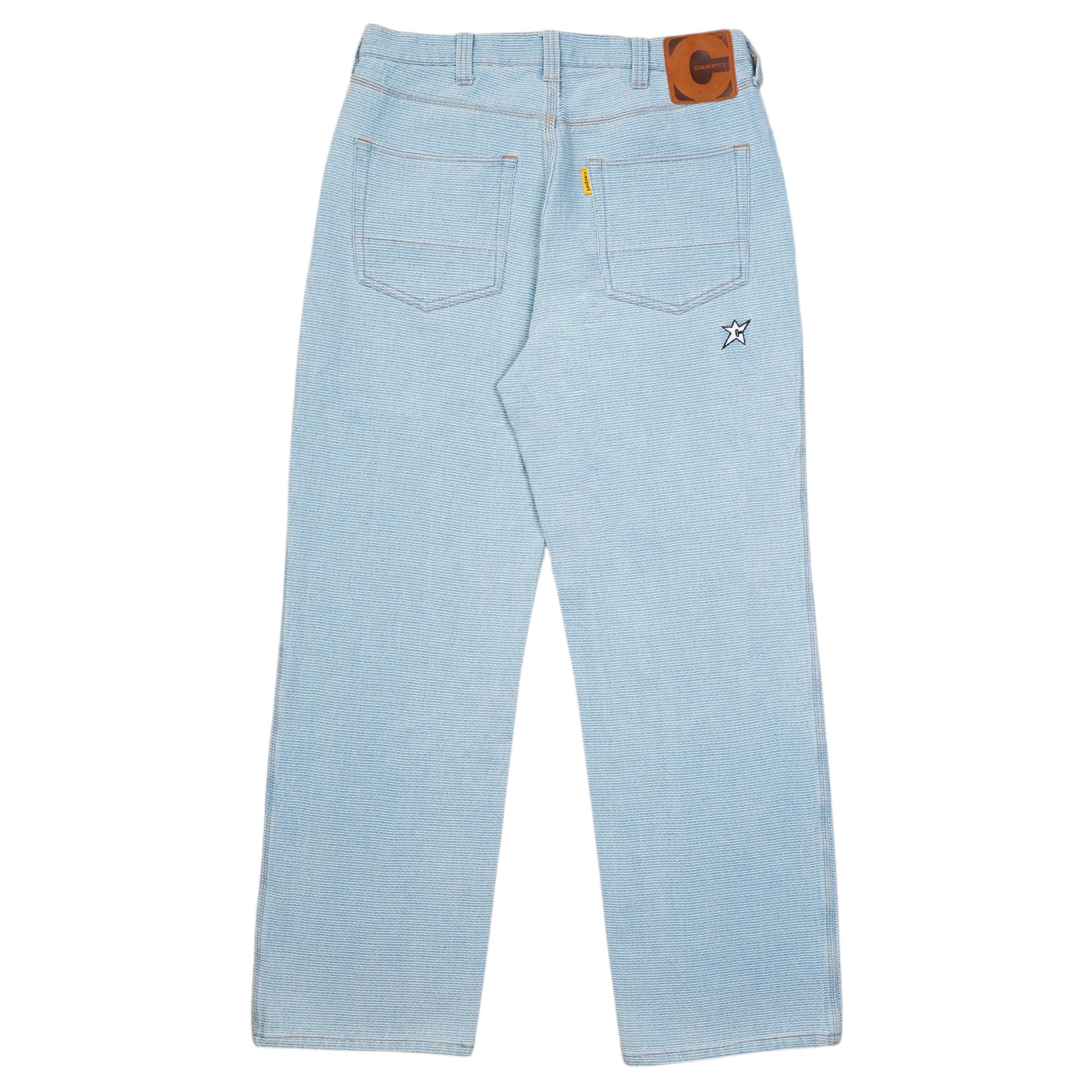 CARPET COMPANY(カーペット カンパニー)| INTERLOCK STITCH DENIM / BLUE | スノーボード・スケートボードのTACTICS JAPAN