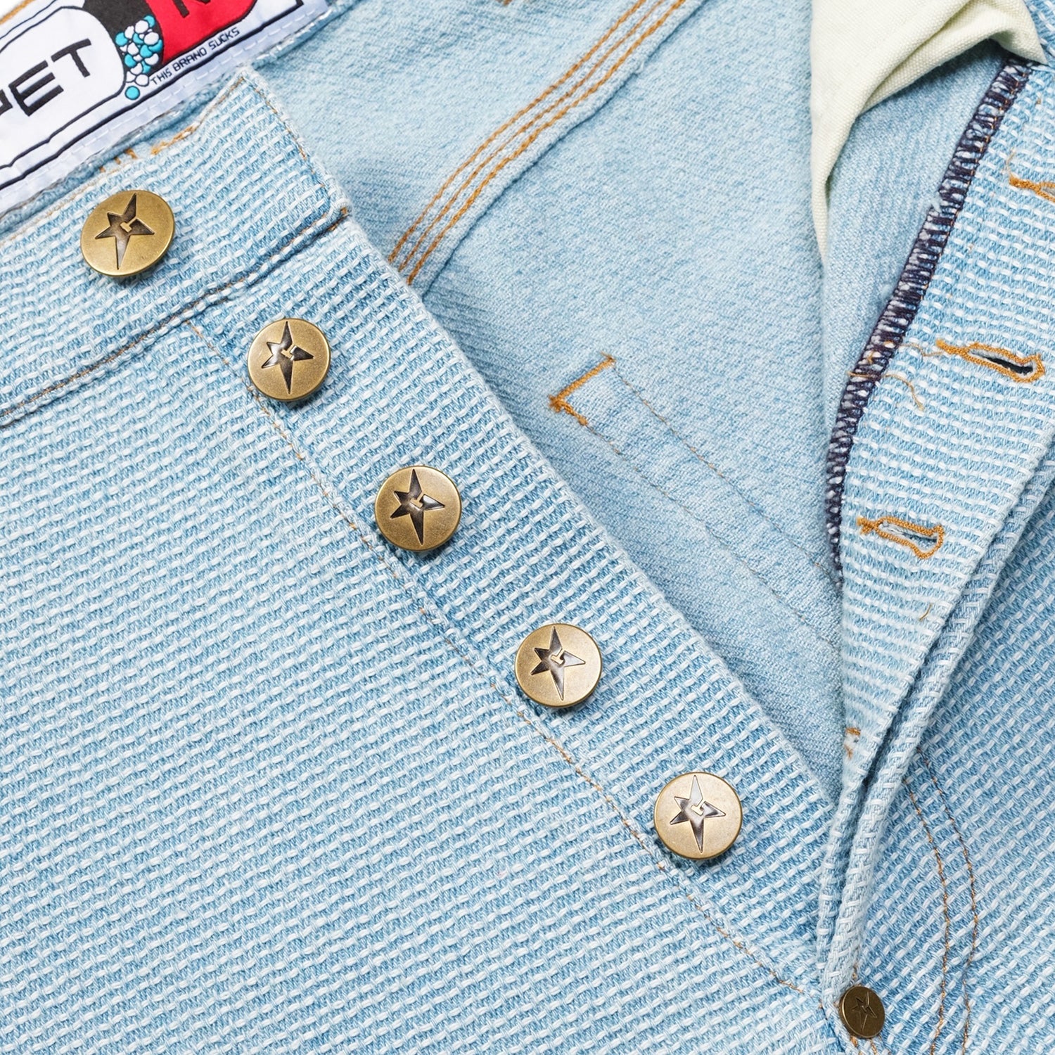 CARPET COMPANY(カーペット カンパニー)| INTERLOCK STITCH DENIM / BLUE | スノーボード・スケートボードのTACTICS JAPAN