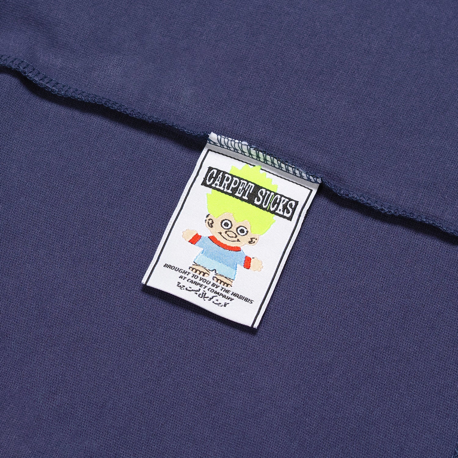 IRON ANKH TEE / NAVY