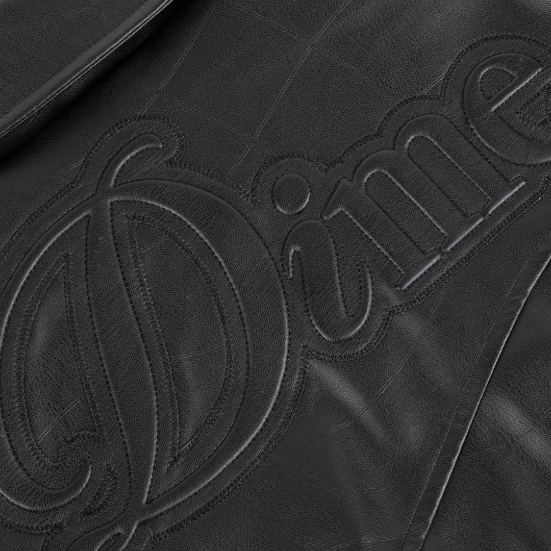 DIME MTL(ダイム モントリオール)| DEBOSSED WAVY JACKET / BLACK | スノーボード・スケートボードのTACTICS JAPAN