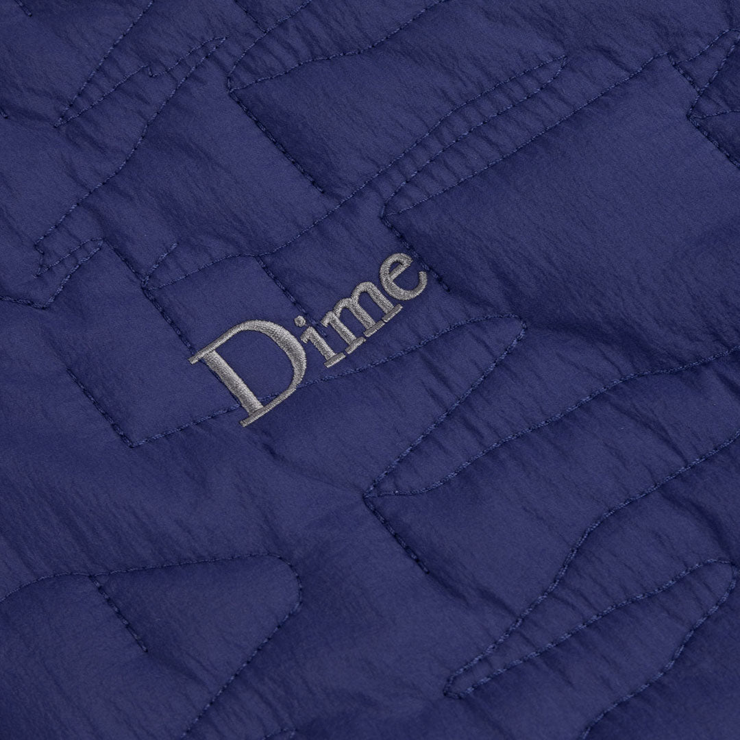 REVERSIBLE INSULATED JACKET / BLUE IRIS