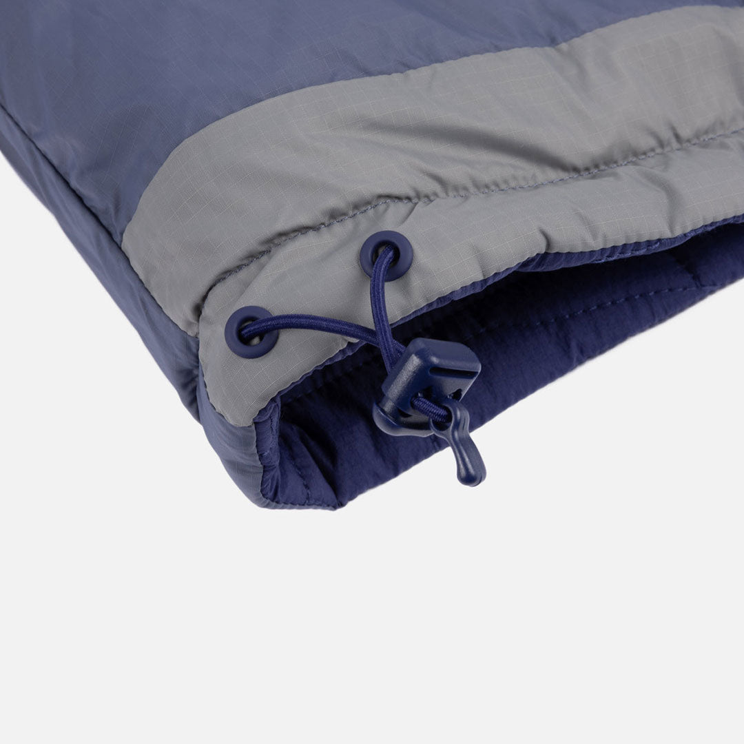 REVERSIBLE INSULATED JACKET / BLUE IRIS