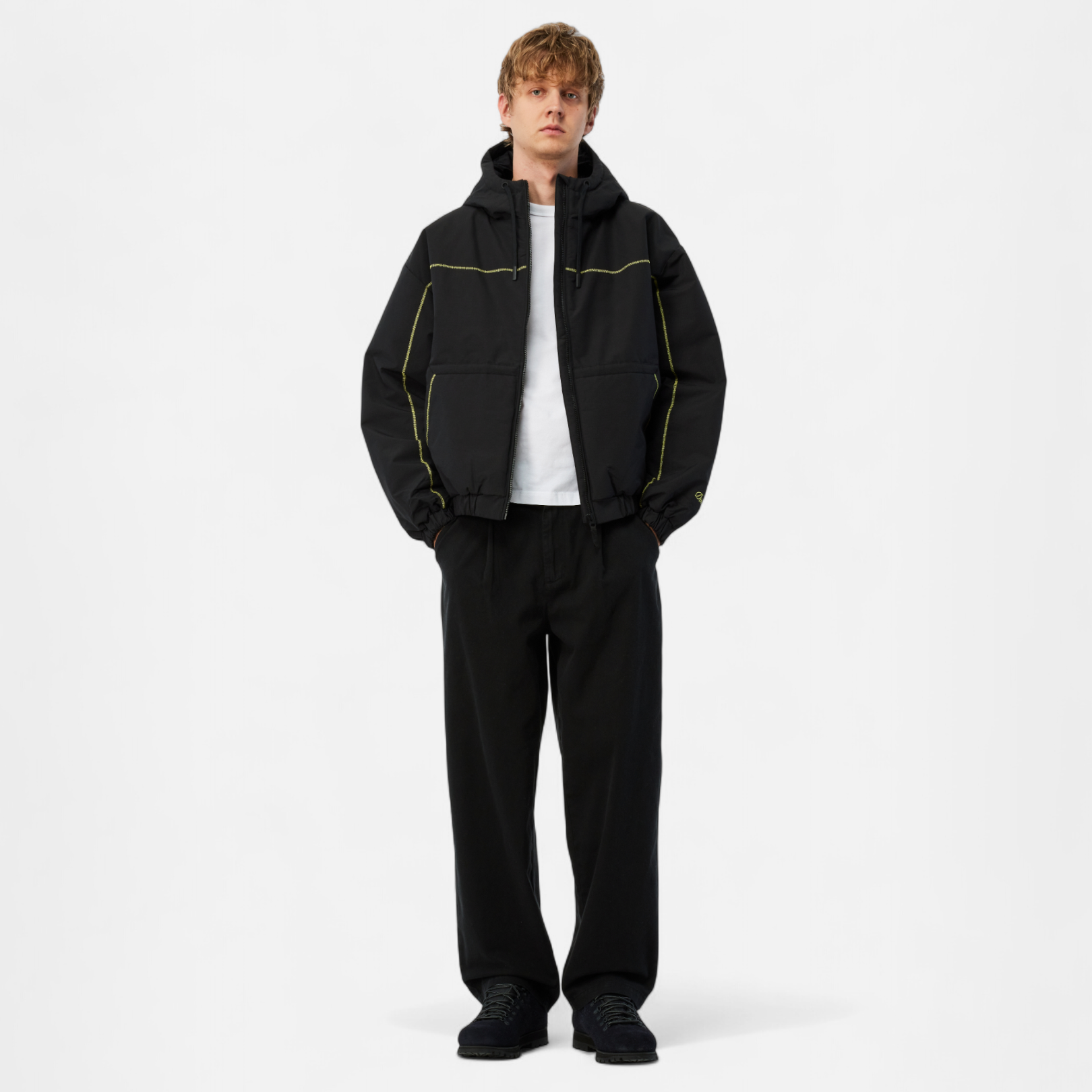 DIME MTL(ダイム モントリオール)| QUILTED RIPSTOP PUFFER / BLACK | スケートボード・スノーボードのTACTICS JAPAN