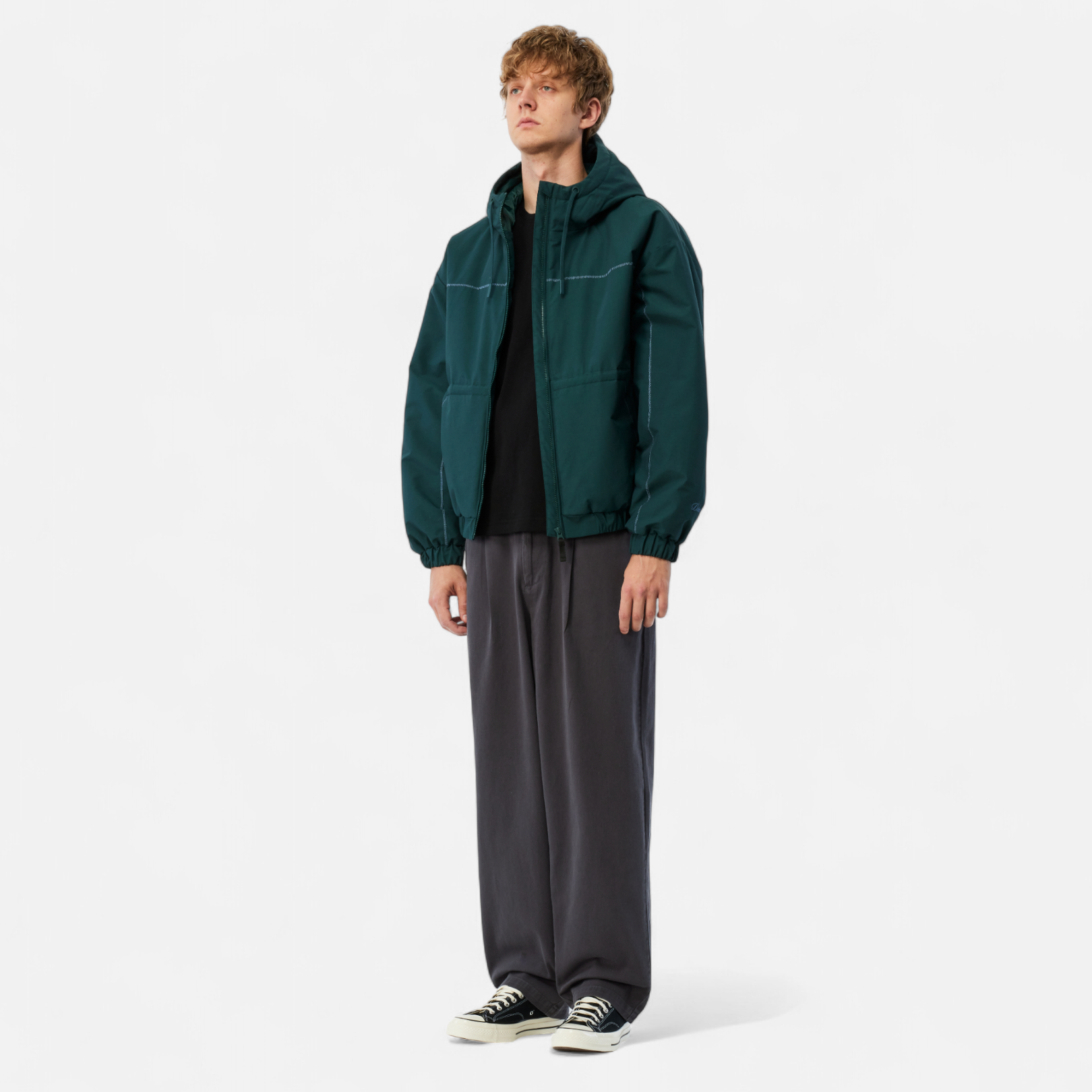 DIME MTL(ダイム モントリオール)| QUILTED RIPSTOP PUFFER / EMERALD | スケートボード・スノーボードのTACTICS JAPAN