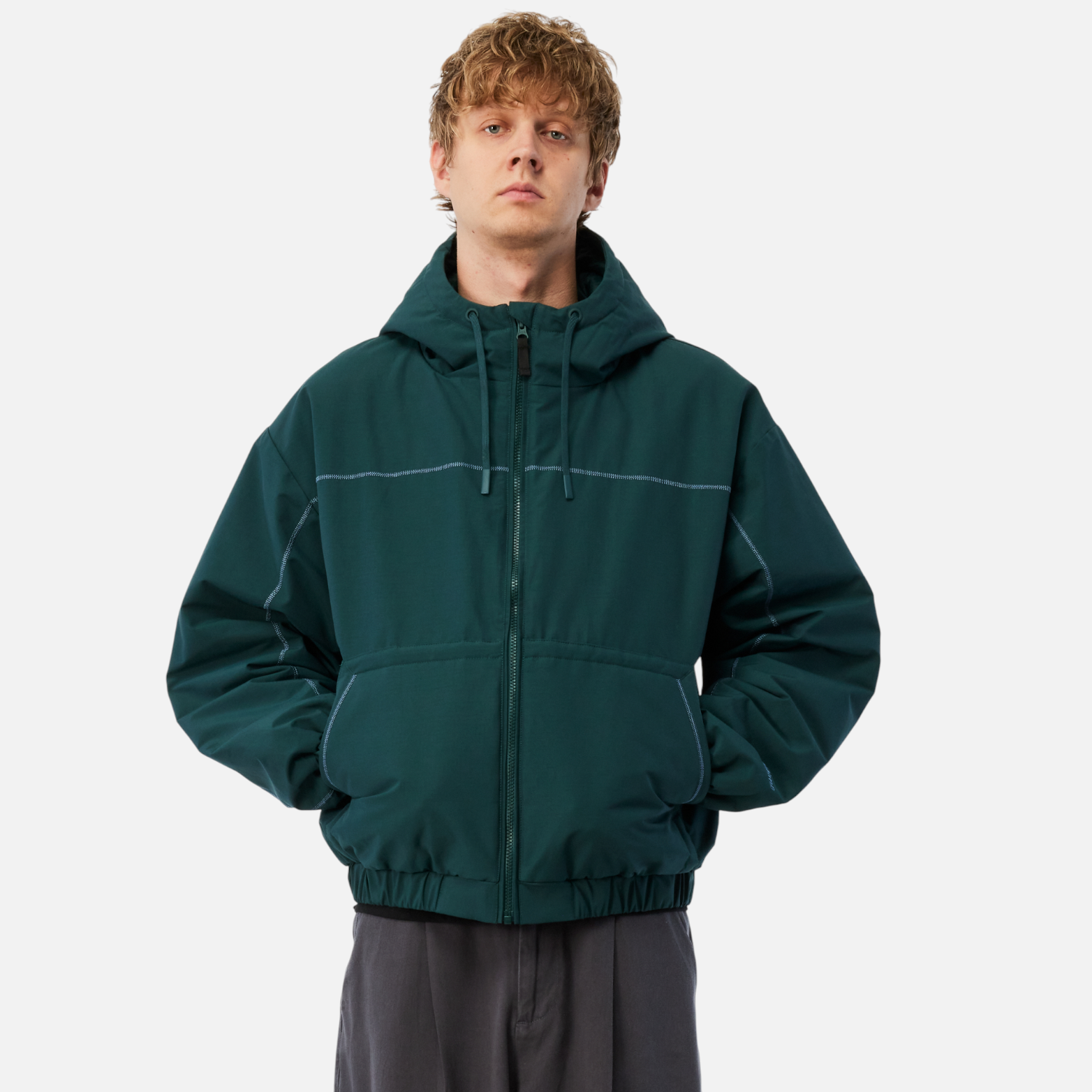 DIME MTL(ダイム モントリオール)| QUILTED RIPSTOP PUFFER / EMERALD | スケートボード・スノーボードのTACTICS JAPAN