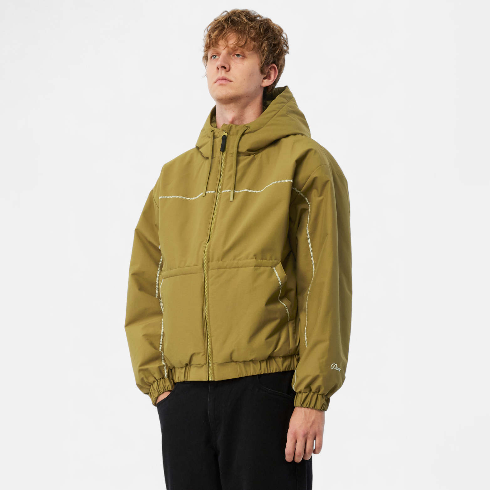 DIME MTL(ダイム モントリオール)| QUILTED RIPSTOP PUFFER / HONEY | スケートボード・スノーボードのTACTICS JAPAN