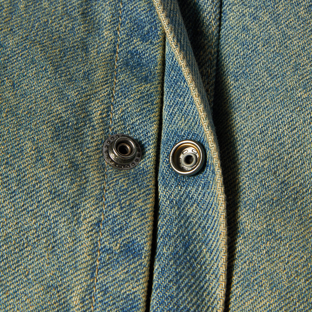 HUF WORLDWIDE(ハフ ワールドワイド)| DRESDEN DENIM WORK JACKET / INDIGO EARTH | スノーボード・スケートボードのTACTICS JAPAN