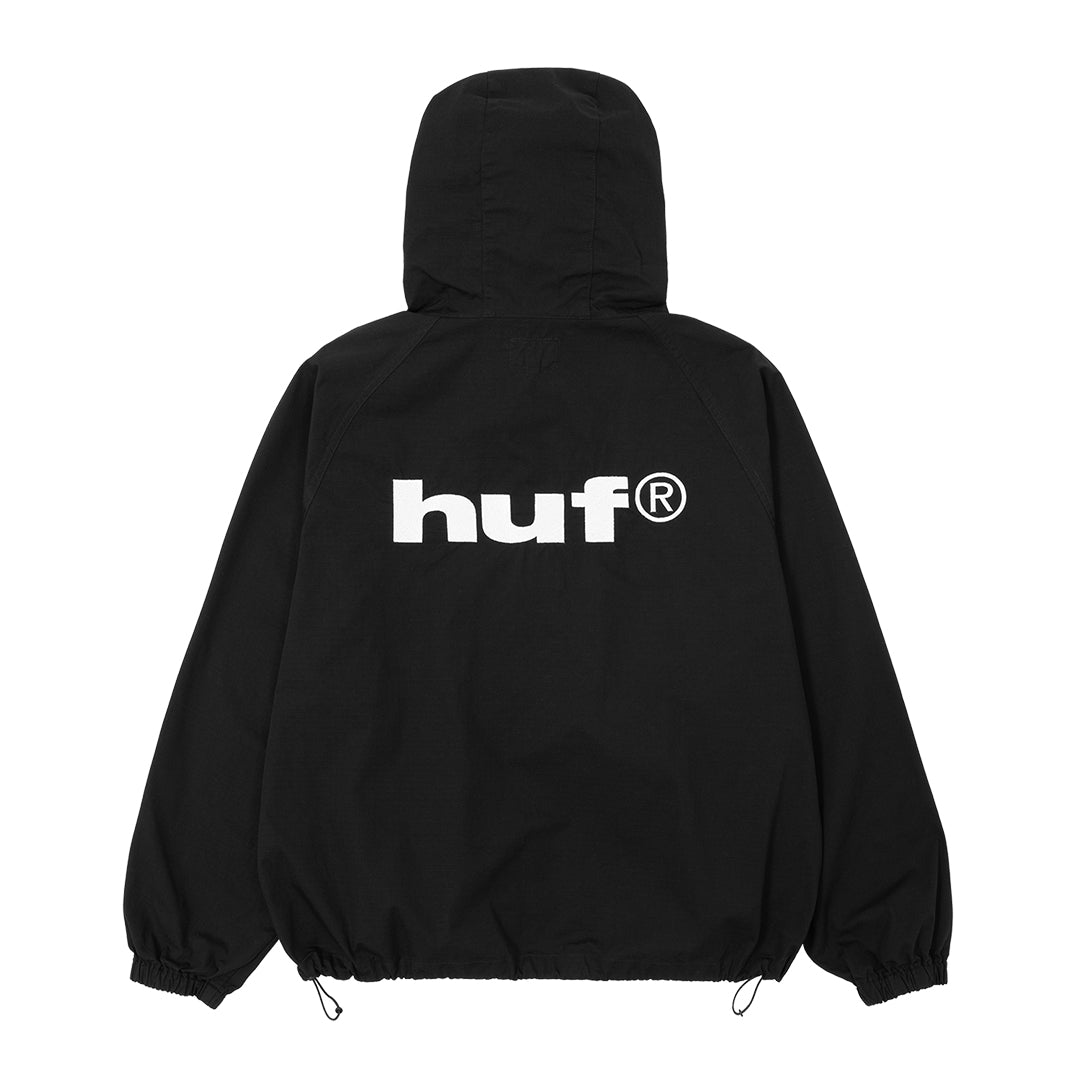 HUF WORLDWIDE(ハフ ワールドワイド)| HUF eightynine HOODED JACKET / BLACK | スノーボード・スケートボードのTACTICS JAPAN