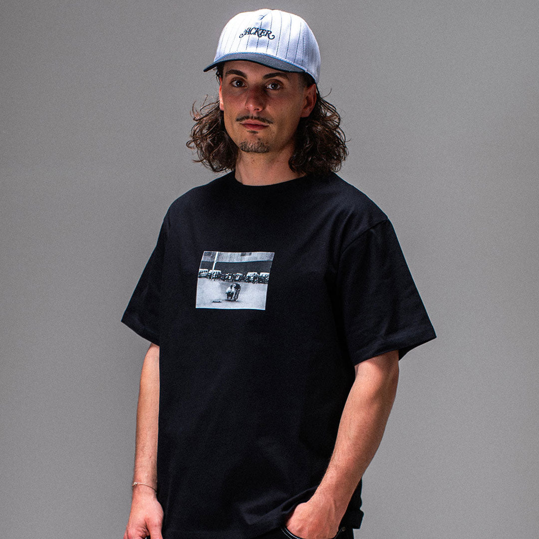 JACKER(ジャッカー)| JSB T-SHIRT / BLACK | スノーボード・スケートボードのTACTICS JAPAN