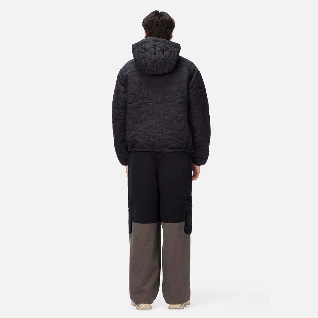 REVERSIBLE INSULATED JACKET / BLACK