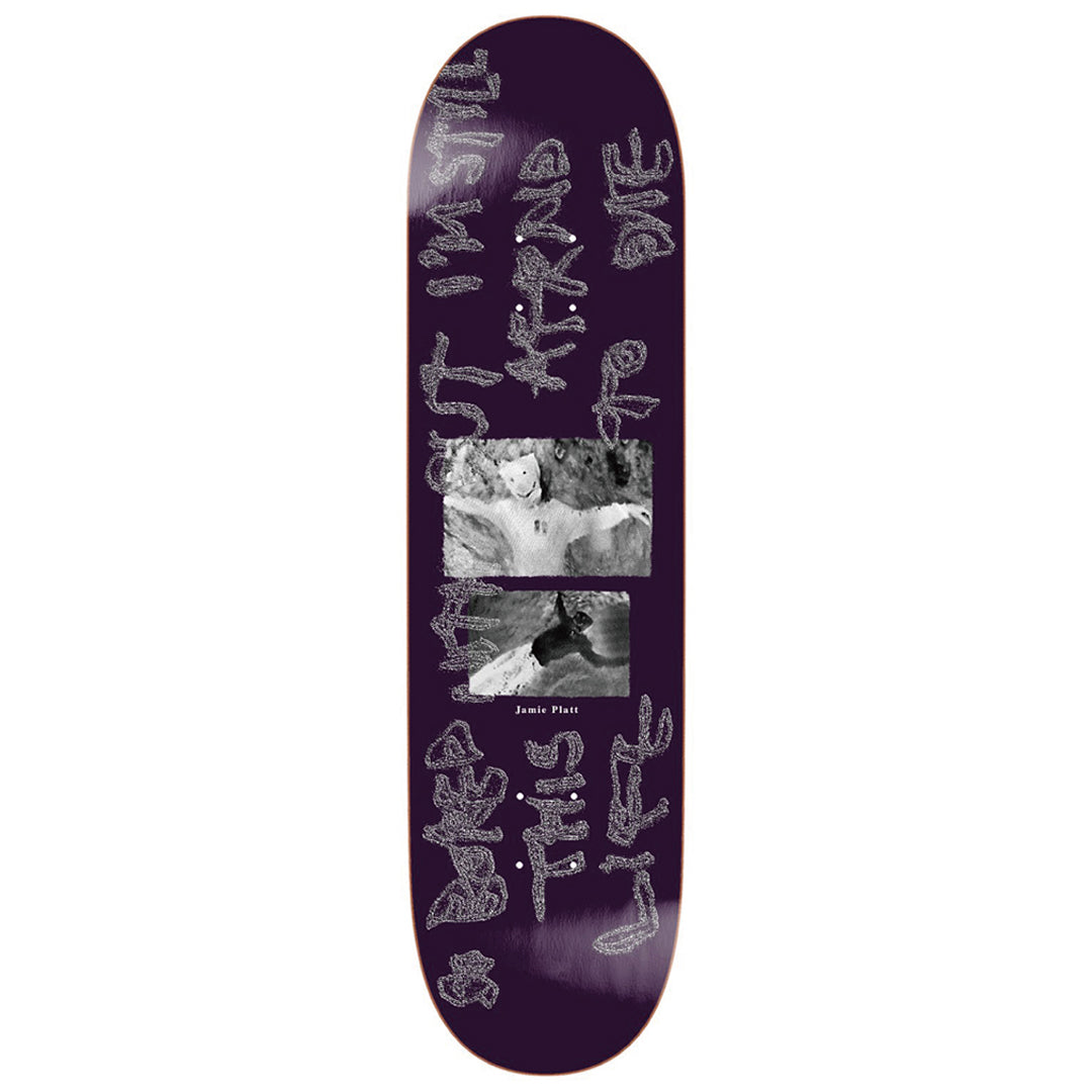 スケートボード polar skate co. silver black M POLAR SKATE CO.（ポーラ ー スケート カンパニー）| JAMIE PLATT SO