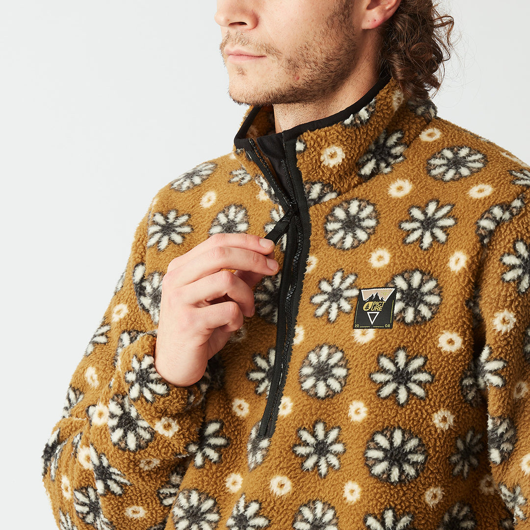 PICTURE(ピクチャー)| KIMAG PRINTED 1/4 FLEECE / DAISY PRINT | スノーボード・スケートボードのTACTICS JAPAN