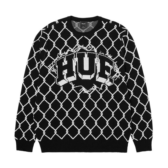 BREAKTHROUGH CREWNECK SWEATER / BLACK