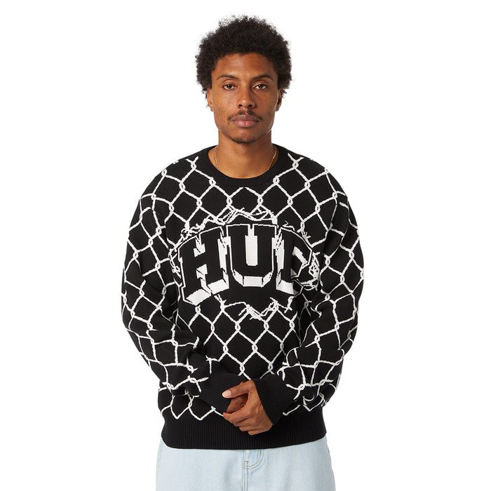 BREAKTHROUGH CREWNECK SWEATER / BLACK