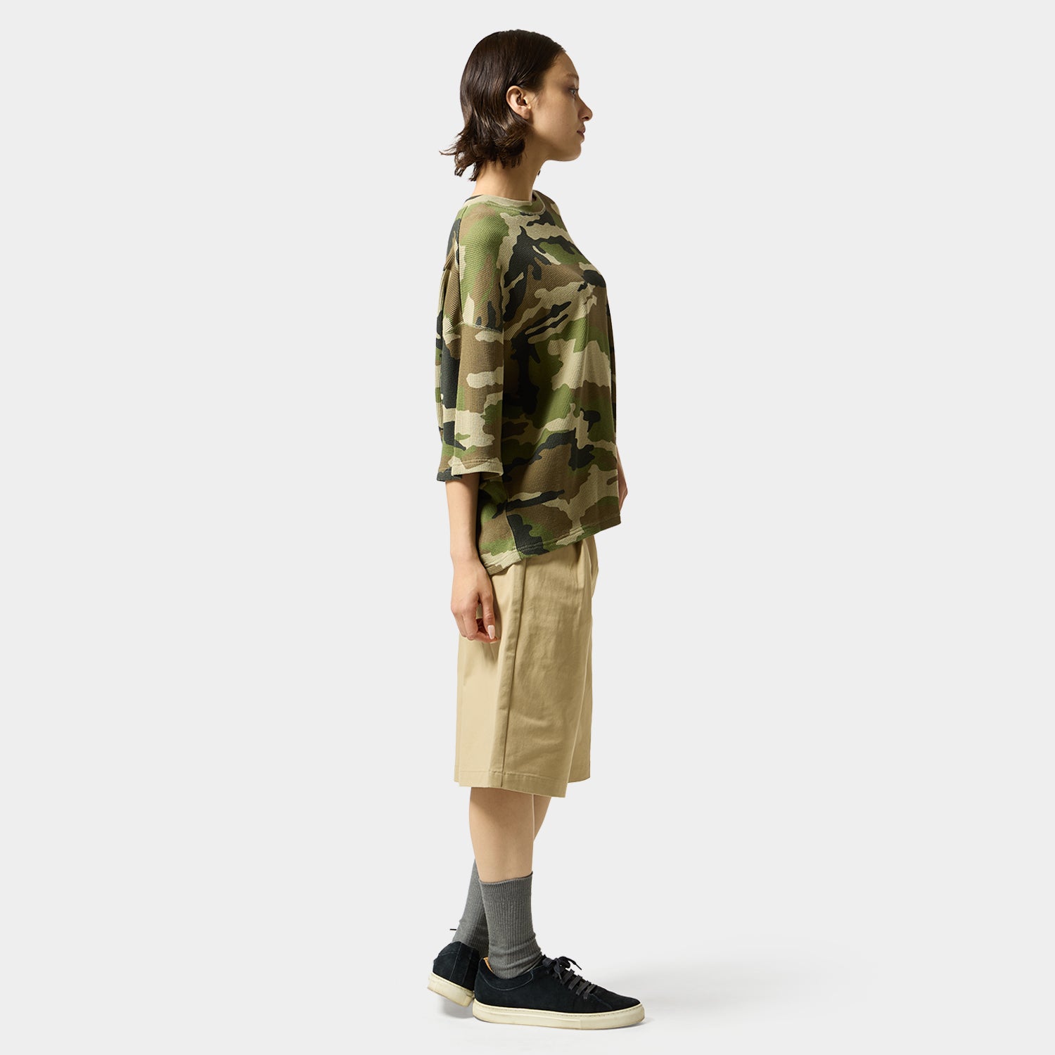 ALL CAPS THERMAL S/S CREW / CAMO