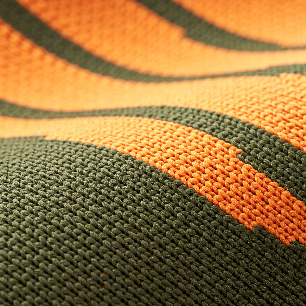 HOME MOUNTAIN(ホーム マウンテン)| KNIT BOARD COVER-STD LOGO / OLIVE/ORANGE | スノーボード・スケートボードのTACTICS JAPAN