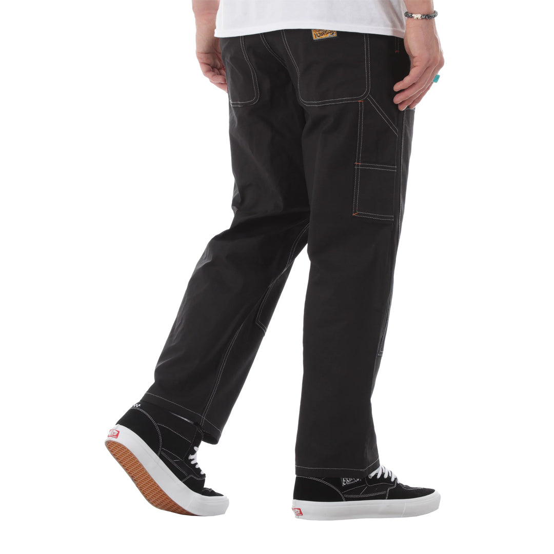 TACTICS(タクティクス)| KOWALSKI RIPSTOP DOUBLE KNEE PANTS / BLACK | スノーボード・スケートボードのTACTICS JAPAN