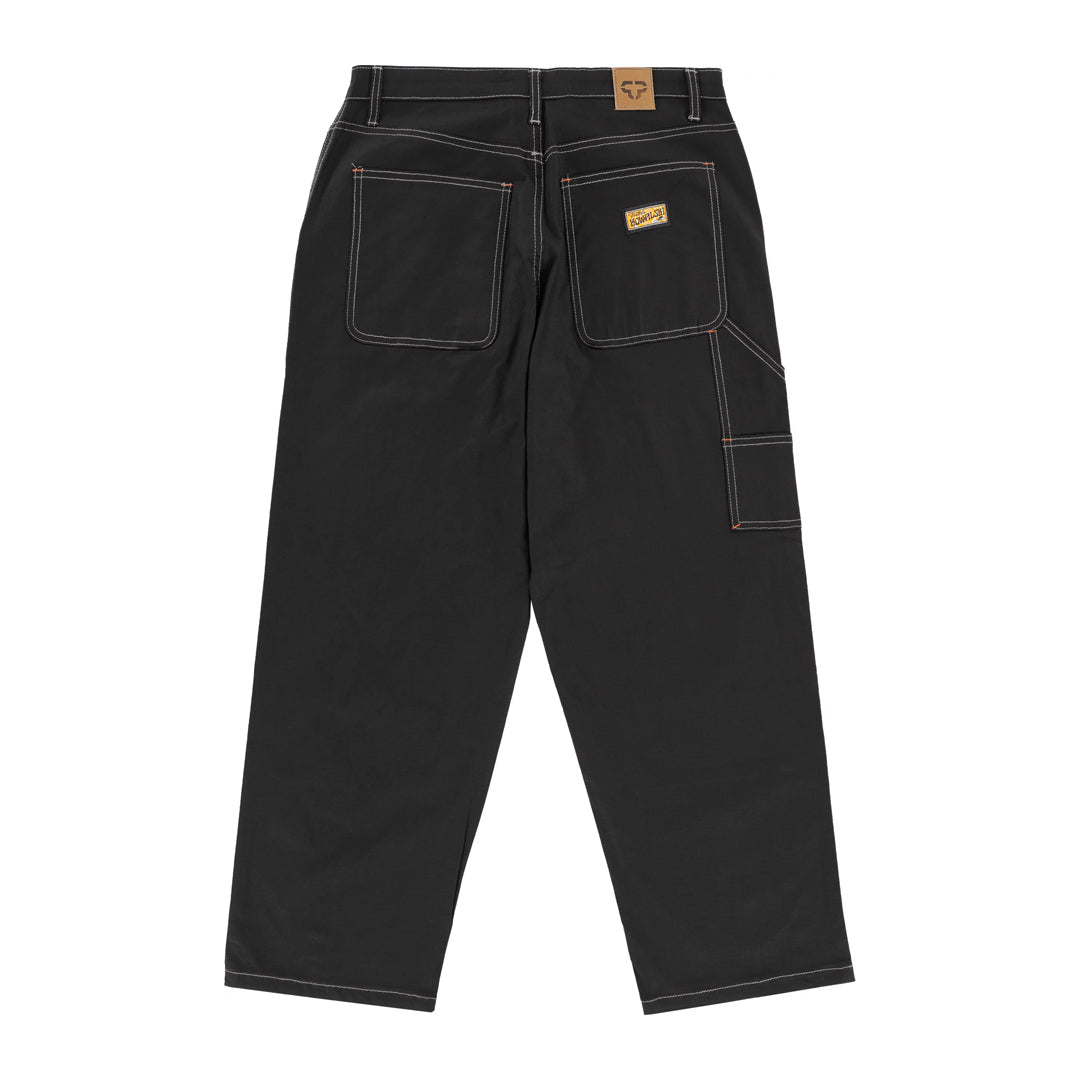 TACTICS(タクティクス)| KOWALSKI RIPSTOP DOUBLE KNEE PANTS / BLACK | スノーボード・スケートボードのTACTICS JAPAN