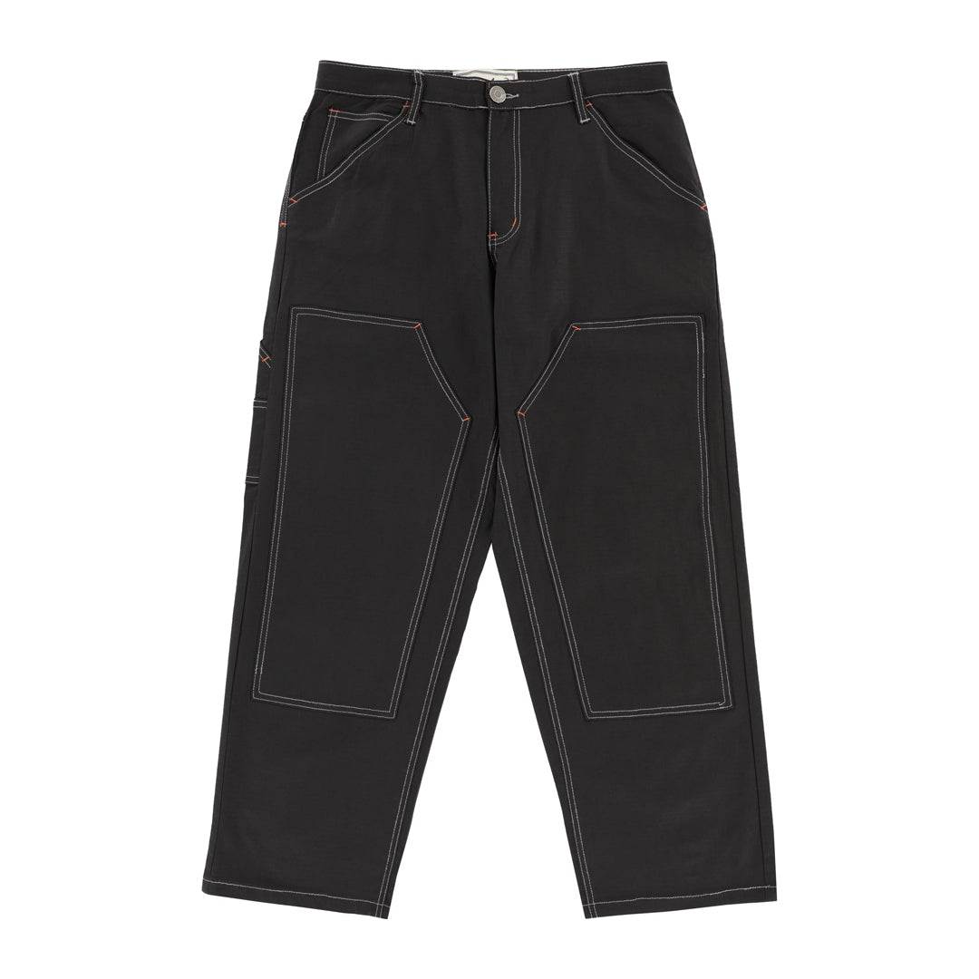 TACTICS(タクティクス)| KOWALSKI RIPSTOP DOUBLE KNEE PANTS / BLACK | スノーボード・スケートボードのTACTICS JAPAN