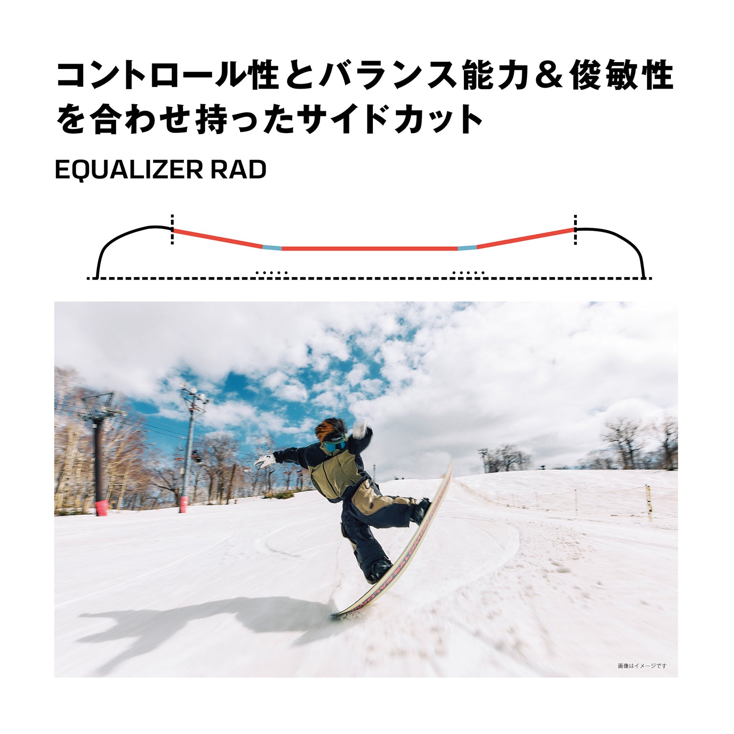 SALOMON SNOWBOARD(サロモン スノーボード)| HUCK KNIFE SNOWBOARD 2025 | スノーボード・スケートボードのTACTICS JAPAN