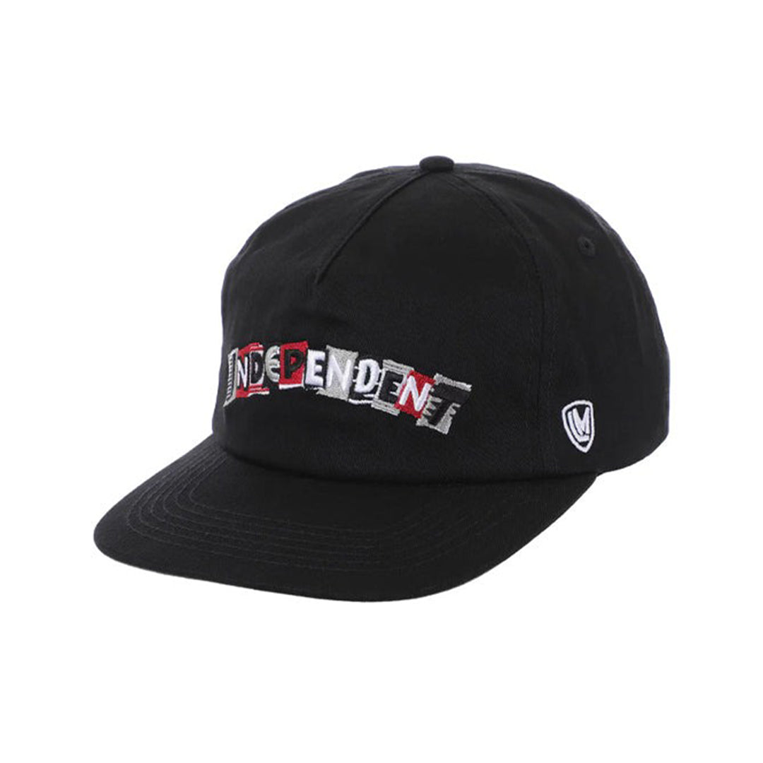 INDEPENDENT TRUCKS(インディペンデント トラック)| LANCE MOUNTAIN RANSOM SNAPBACK / BLACK | スノーボード・スケートボードのTACTICS JAPAN